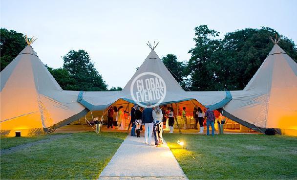 materiales carpas tipis
